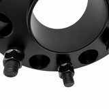 4 6x135 to 6x5.5 Hub Centric Wheel Adapters Ford To Chevy Wheels 1.5" Inch Thick (38mm) F-150, Raptor, Bronco Raptor, 14x1.5 Studs & Lug Nuts 87.1mm Center Bore To 78.1mm Wheel Centering Lip
