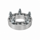 2x 5x110 Or 5x112 to 5x4.5 Wheel Adapters | 1.25" Inch Thick (32mm) | Dual Drilled Universal Fit 5x110 Or 5x112 Vehicles | 12x1.5 Studs & Lug Nuts | 74mm Center Bore | Forged 6061 T-6 Aerospace Grade Hard Anodized Aluminum - SET Group USA