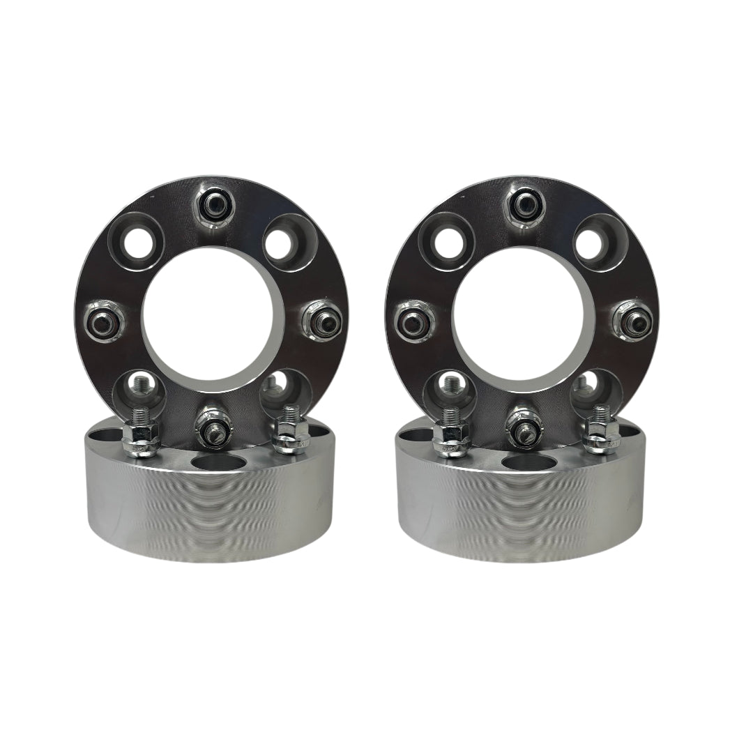 4X100 To 4X4.5 Wheel Adapters / Spacers 1" Inch Thick 25mm  | AKA 4X100 To 4X114.3 | 12X1.5 Lugs & Studs Solid Forged 6061 T-6 Billet Grade 12.9 Solid Steel Carbide Studs