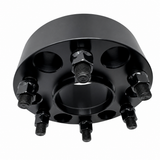 4 6x135 to 6x5.5 Hub Centric Wheel Adapters Ford To Chevy Wheels 1.5" Inch Thick (38mm) F-150, Raptor, Bronco Raptor, 14x1.5 Studs & Lug Nuts 87.1mm Center Bore To 78.1mm Wheel Centering Lip