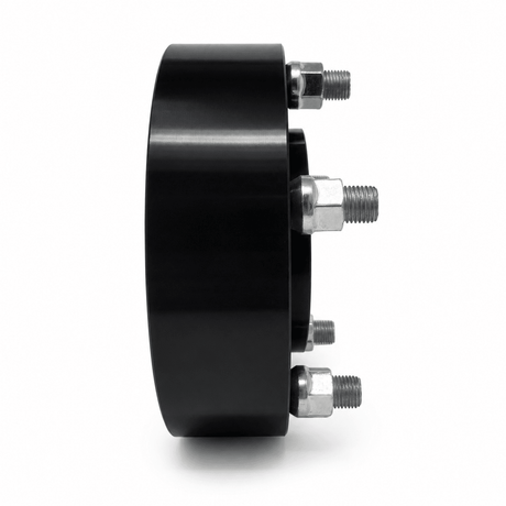 4x 5x150 Hub Centric Wheel Spacers | 2" Inch (50mm) | 14x1.5 Studs & Lug Nuts | 110mm Center Bore & Wheel Centering Lip | Forged 6061 T-6 Aerospace Grade Hard Anodized Aluminum - SET Group USA