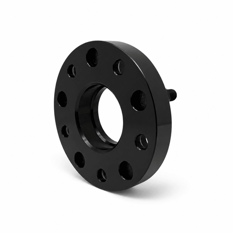 2x 5x100 to 5x4.5 Hub Centric Wheel Adapters | 1.5" Inch Thick (38mm) | 12x1.25 Studs & Lug Nuts | 56.1mm Center Bore & Wheel Centering Lip | Forged 6061 T-6 Aerospace Grade Hard Anodized Aluminum - SET Group USA