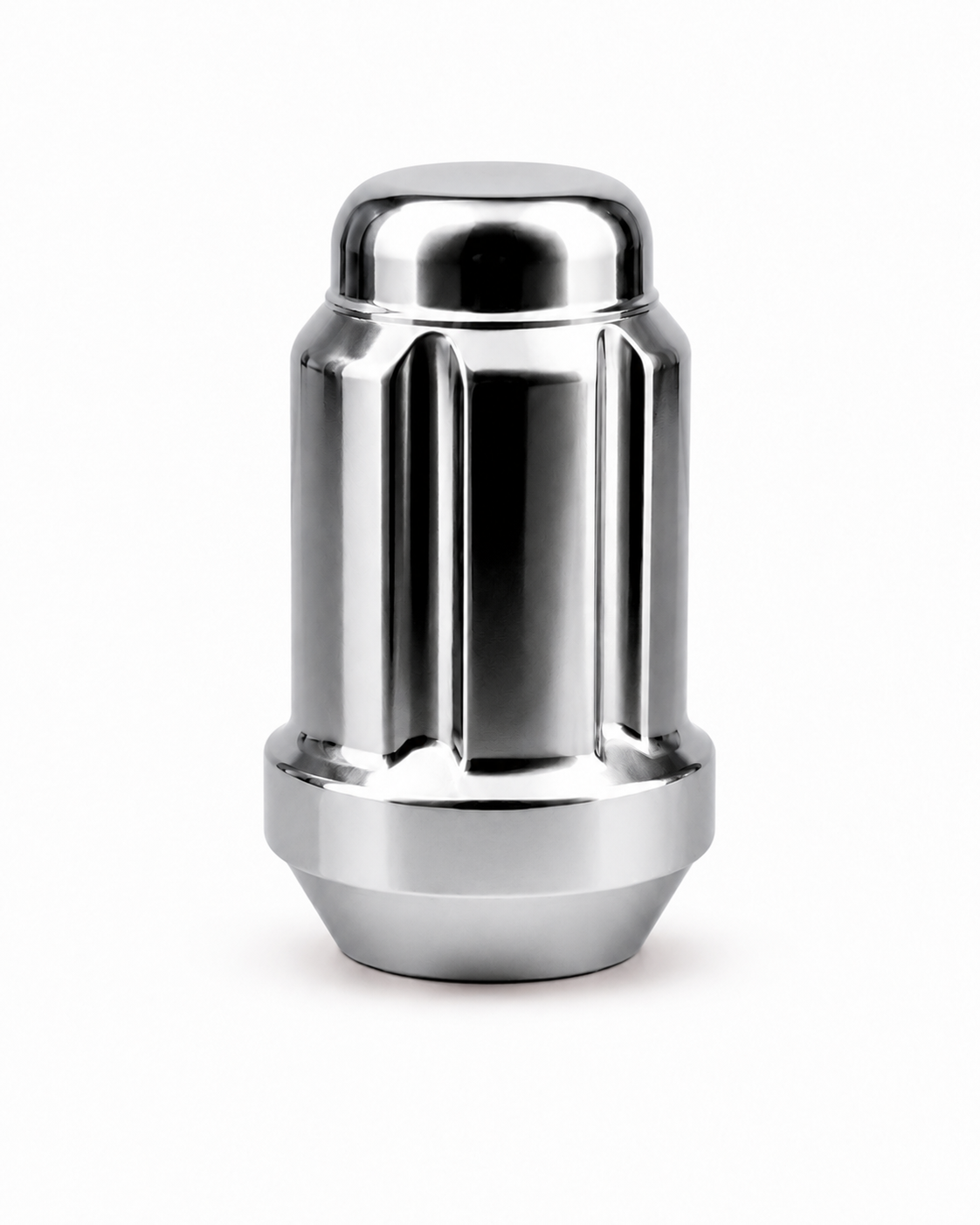 1Pc Black Chrome Spline Tuner Racing Lug Nut | 12X1.5 | Fits Most Jdm Honda