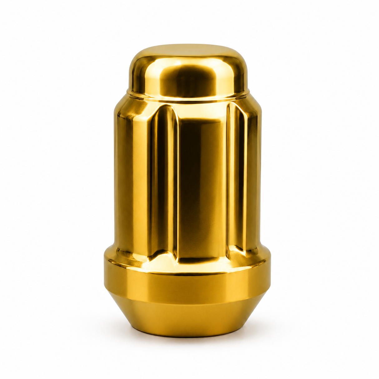 1Pc Gold Spline Tuner Racing Lug Nut | 12X1.5 | Fits Most Jdm Honda Acura |
