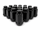 32 Black Bulge Acorn Lug Nuts 1.9" Tall | 9/16"-18 | Dodge, Chevy, Ford F-250, F-350, RAM,
