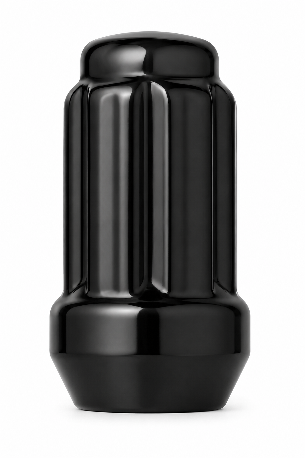 1Pc Black Spline Tuner Racing Lug Nut | 12X1.5 | Fits Most Jdm Honda Acura |