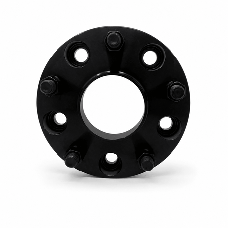 4x 5x135 Hub Centric Wheel Spacers | 2" Inch (50mm) | 14x2 Studs & Lug Nuts | 87.1mm Center Bore & Wheel Centering Lip | Forged 6061 T-6 Aerospace Grade Hard Anodized Aluminum - SET Group USA