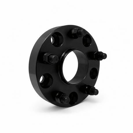 5x100 to 5x4.5 Hub Centric Wheel Adapters | 2" Inch Thick (50mm) | 2 Piece Set | 12x1.25 Studs & Lug Nuts | 56.1mm Center Bore & Wheel Centering Lip | Forged 6061 T-6 Aerospace Grade Hard Anodized Aluminum - SET Group USA