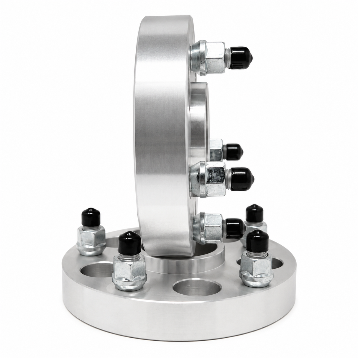 2 Wheel Adapters 5X4.5 To 5X5 2 Inch | Adapts Jeep Jk Wheels On Tj Yj Hubcentric