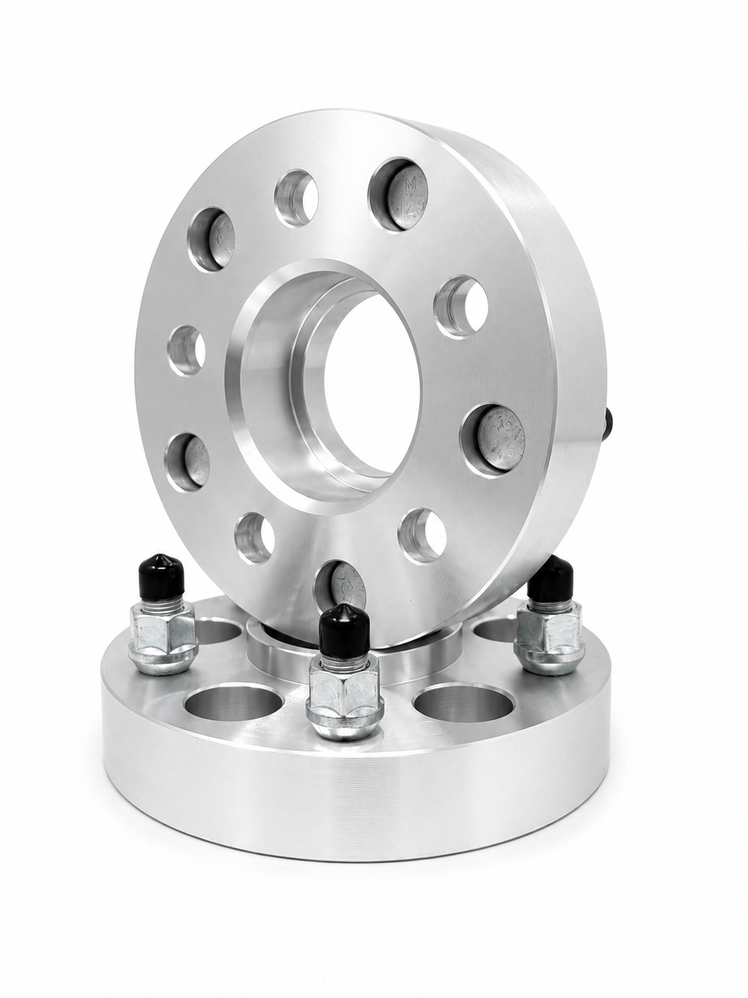 2 Wheel Adapters 5X4.5 To 5X5 2 Inch | Adapts Jeep Jk Wheels On Tj Yj Hubcentric