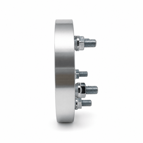 4x 5x4.75 Wheel Spacers | 1.25" Inch (32mm) | 12x1.5 Studs & Lug Nuts | 74mm Center Bore | Forged 6061 T-6 Aerospace Grade Hard Anodized Aluminum - SET Group USA