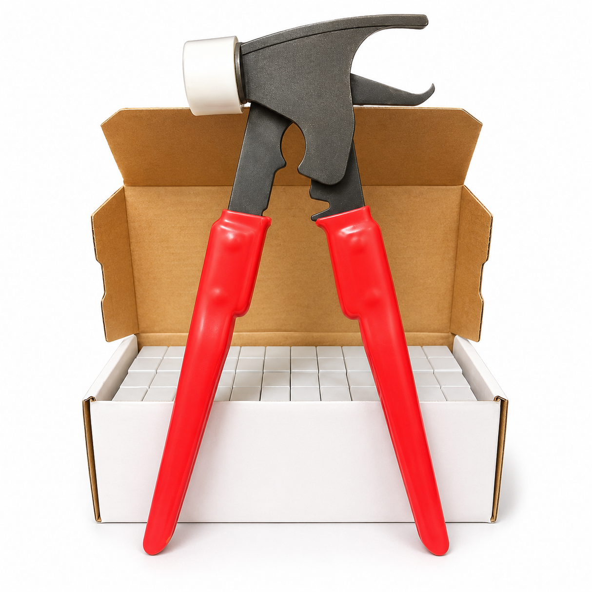 1 Box Of Wheel Weights + Hammer | 1/4 Oz (0.25) | Stick-On Tape | 156 Oz 624 Pcs