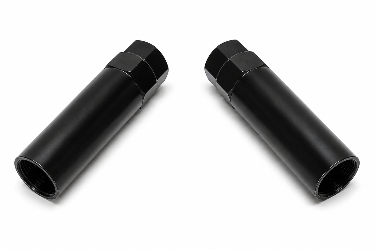 2 Pc 6 Spline Lug Nut Key | Security Spline Tool Lock | Fits Gorilla Muteki Lugs