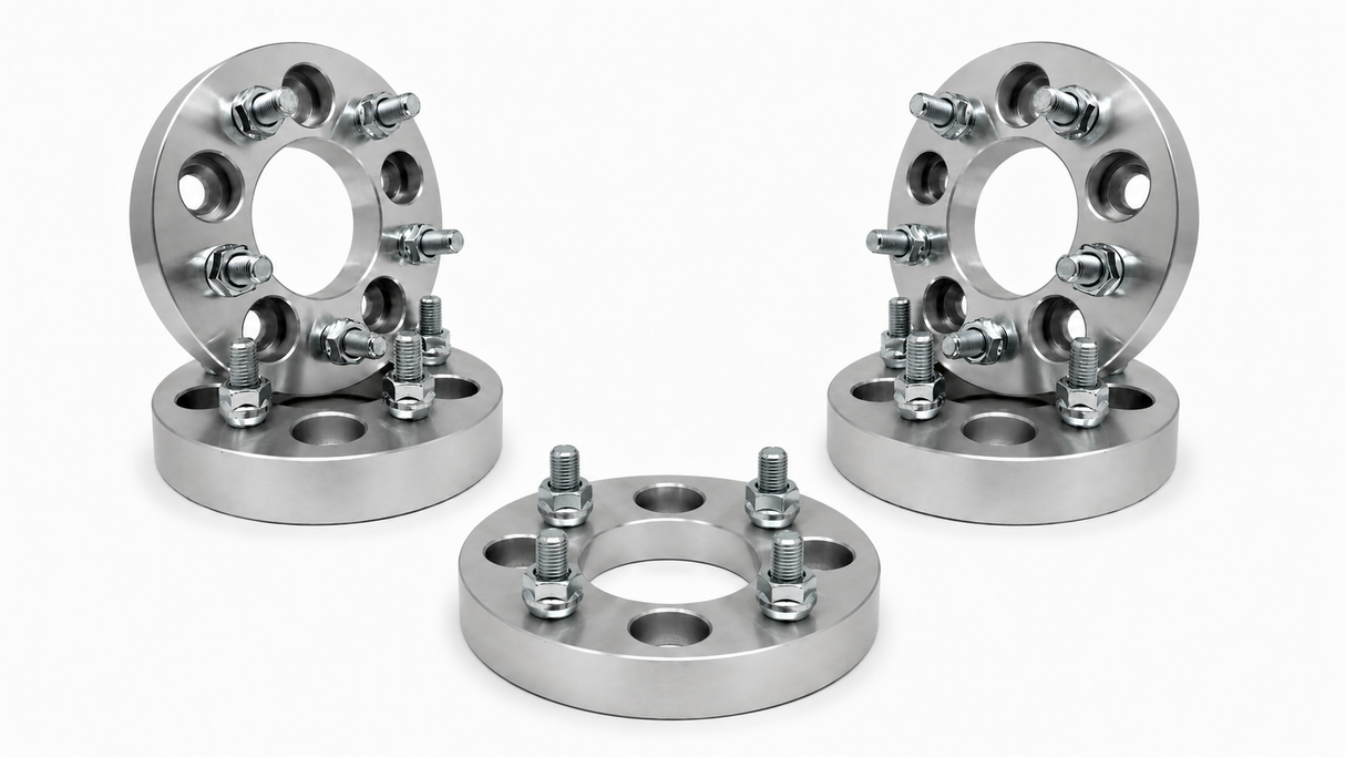 5 Wheel Spacers Adapters 1" Inch Thick 25mm |  Put 5X5.5 Wheels On 5X4.5 Car