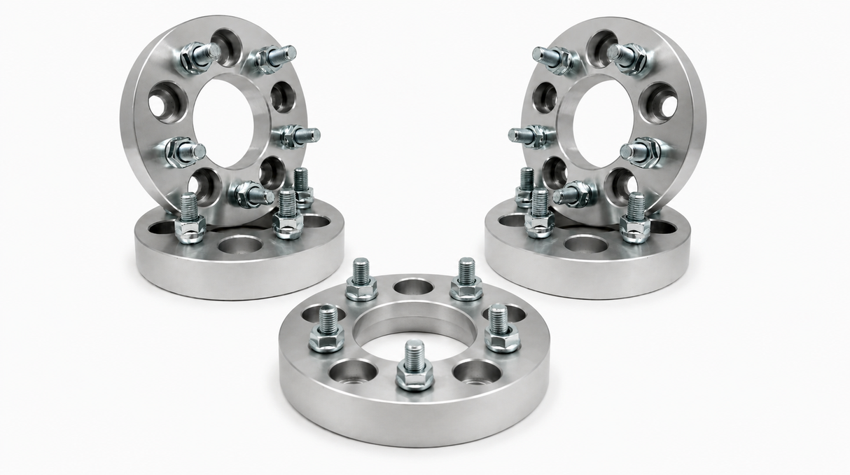 5 Wheel Adapters 5X4.5 To 5X5 1.25" | Adapts Jeep Jk Wheels On Tj Yj Kk Sj Xj Mj
