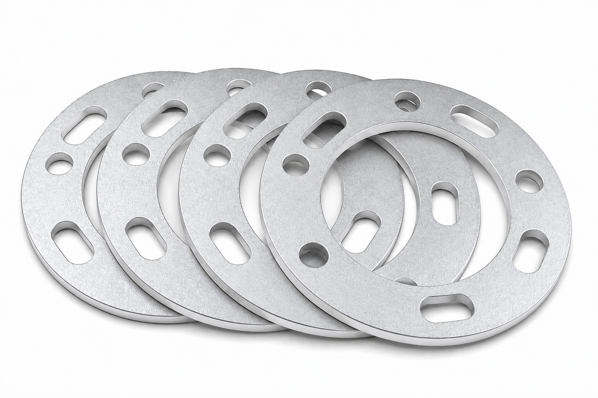 4 Wheel Spacers 6 Lug 1/4" Inch Thick, 6X5.5 | Fits Cadillac, Chevy, Gmc 6X139.7