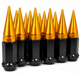 23x JEEP ORANGE SPIKE LUG NUTS 1/2-20 | WRANGLER RUBICON TJ, YJ, JK, CJ RIMS - SET Group USA