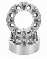 4x 8x170 Wheel Spacers Ford F-250/F-350 2003+, 2" inch, 2 Hub & Wheel Centric Fronts + 2 Lug Centric Rears, M14x1.5 + 32 Free Black or Chrome Spline Lug Nuts - SET Group USA
