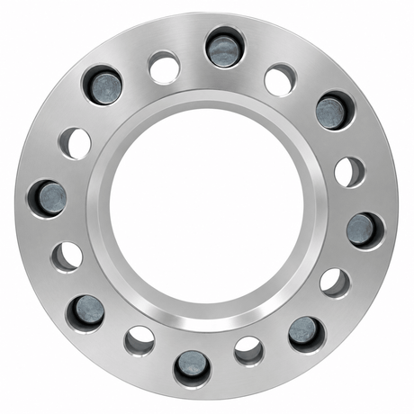 4x 8x170 Wheel Spacers Ford F-250/F-350 2003+, 2" inch, 2 Hub & Wheel Centric Fronts + 2 Lug Centric Rears, M14x1.5 + 32 Free Black or Chrome Spline Lug Nuts - SET Group USA