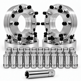 Toyota 6x5.5 To 8x170 Wheel Adapters 2 Inch +32 Free chrome Spline Lugs 50mm 14x1.5 Studs & Lugs 108mm Bore For All Toyota Truck Clearance Tacoma, 4Runner, Tundra, Pickup, Sequoia, Land Cruiser, FJ Cruiser, T100 - SET Group USA
