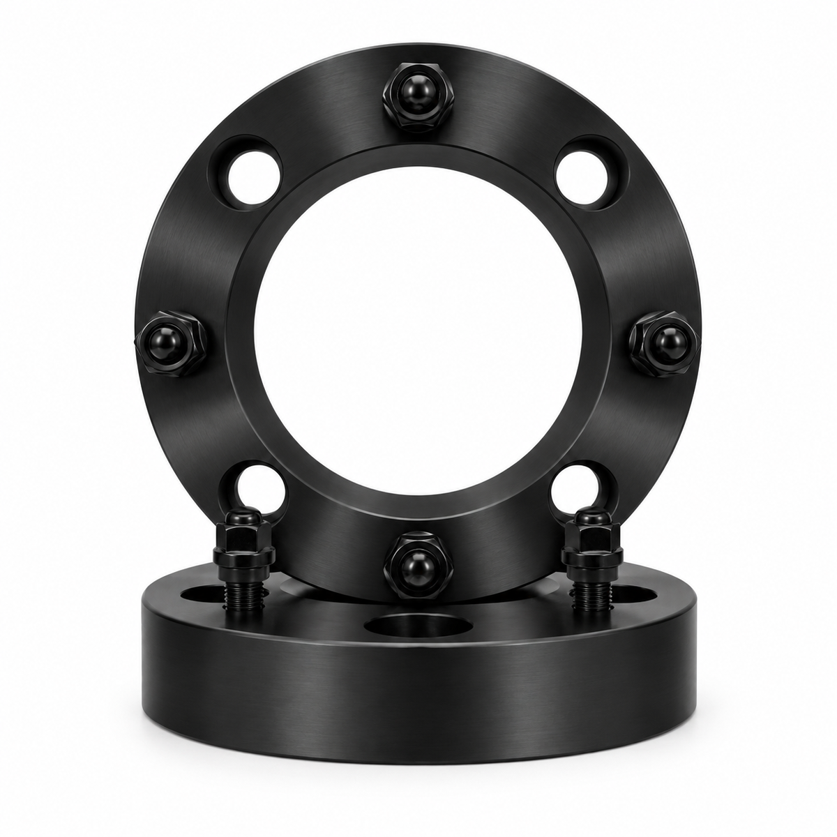 4x 4x156 Polaris RZR Wheel Spacers | 1.25" Inch (32mm) | 12x1.5 Studs & Lug Nuts | 110mm Center Bore | Forged 6061 T-6 Aerospace Grade Hard Anodized Aluminum