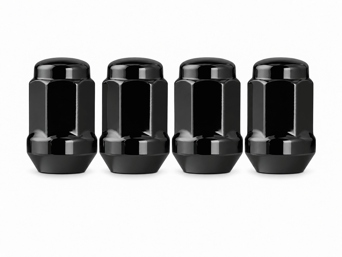20x Black Lug Nuts Bulge Acorn Lugs | 12X1.25 | Subaru Sti Brz Wrx | Scion Fr-S - SET Group USA