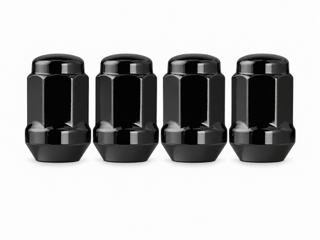 20x Black Lug Nuts Bulge Acorn Lugs | 12X1.25 | Subaru Sti Brz Wrx | Scion Fr-S - SET Group USA