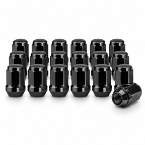 20x Black Lug Nuts Bulge Acorn Lugs | 12X1.25 | Subaru Sti Brz Wrx | Scion Fr-S - SET Group USA