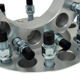 QTY 4X 8X6.5 2" Inch Wheel Spacers / Adapters 9/16-18 Studs Dodge Ram Late Ford F-250 F-350