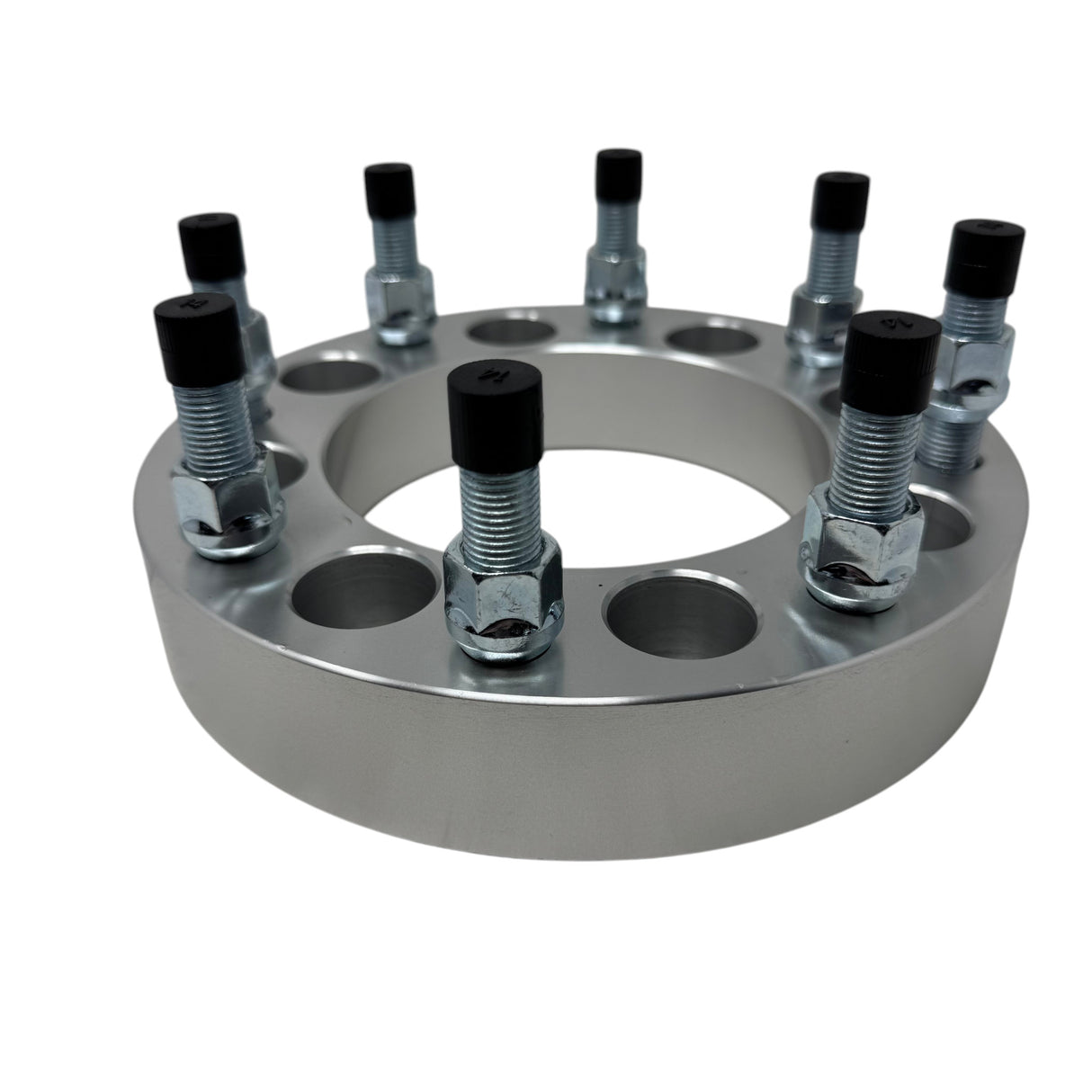 QTY 4x 8X6.5 Wheel Spacers Adapters 9/16-18 Studs 1.5 Inch Dodge Ram | Late Ford F-250 F-350
