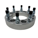 QTY 4x 8X6.5 Wheel Spacers Adapters 9/16-18 Studs 1.5 Inch Dodge Ram | Late Ford F-250 F-350