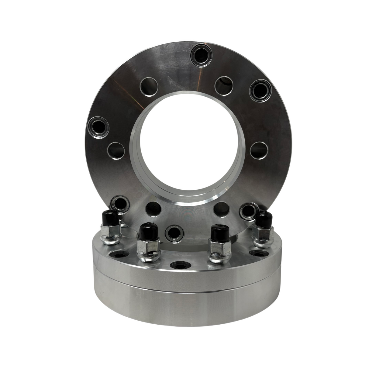 2 WHEEL ADAPTERS 6X5.5 TO 8X180 | USE 8 LUG WHEELS ON 6 LUG CAR | 2" INCH THICK