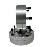 2 WHEEL ADAPTERS 5x4.75 TO 6x5.5 | USE 6 LUG WHEELS ON 5 LUG CAR | 2" INCH THICK | 12x1.5