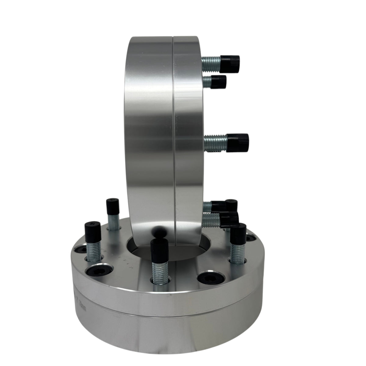 2x 5x4.75 to 6x5.5 Wheel Adapters | 2" Inch Thick (50mm) | Universal Fit 5x4.75 Or 5x120.65 Vehicles | 12x1.5 Studs & Lug Nuts | 74mm Center Bore | Forged 6061 T-6 Aerospace Grade Hard Anodized Aluminum