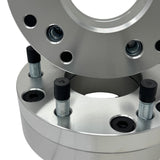 2 WHEEL ADAPTERS 5x4.75 TO 6x5.5 | USE 6 LUG WHEELS ON 5 LUG CAR | 2" INCH THICK | 12x1.5
