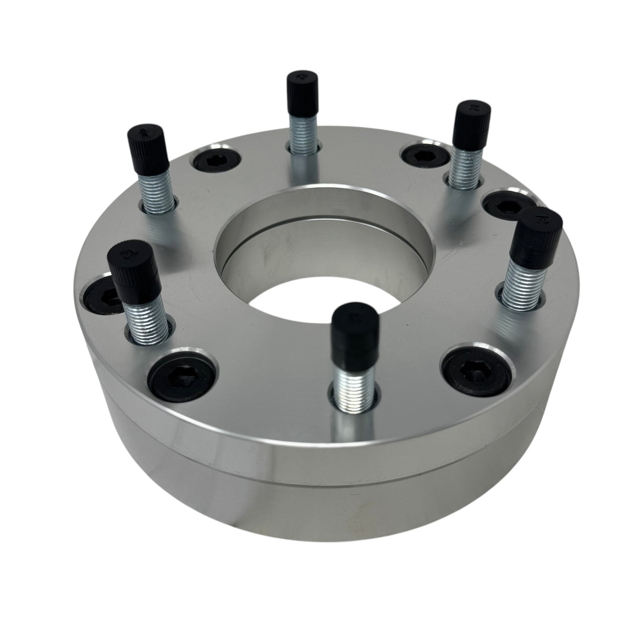 2 WHEEL ADAPTERS 5x4.75 TO 6x5.5 | USE 6 LUG WHEELS ON 5 LUG CAR | 2" INCH THICK | 12x1.5