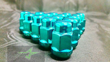23 Jeep Green Lug Nuts | 1/2-20 | Closed End 5X5, 5X4.5, 5X5.5 Bulge Acorn Lugs