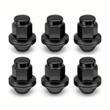 14x1.5 OEM Toyota / Lexus Style Mag Lug Nuts For Tacoma, Tundra, Land Cruiser, Sequoia, LX, GX Black Wheel Lugs With Attached Washer 14mm x 1.5 - SET Group USA