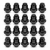 14x1.5 OEM Toyota / Lexus Style Mag Lug Nuts For Tacoma, Tundra, Land Cruiser, Sequoia, LX, GX Black Wheel Lugs With Attached Washer 14mm x 1.5 - SET Group USA